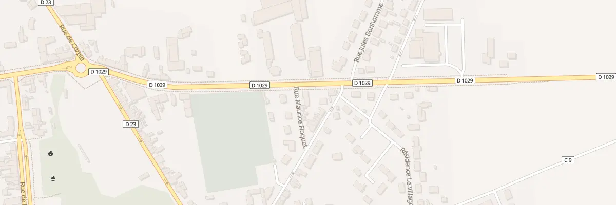 Plan du 67B Rue Maurice Seigneurgens à Villers-Bretonneux