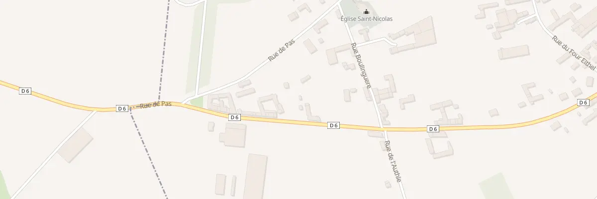 Plan du 9 Rue Principale à Hénu