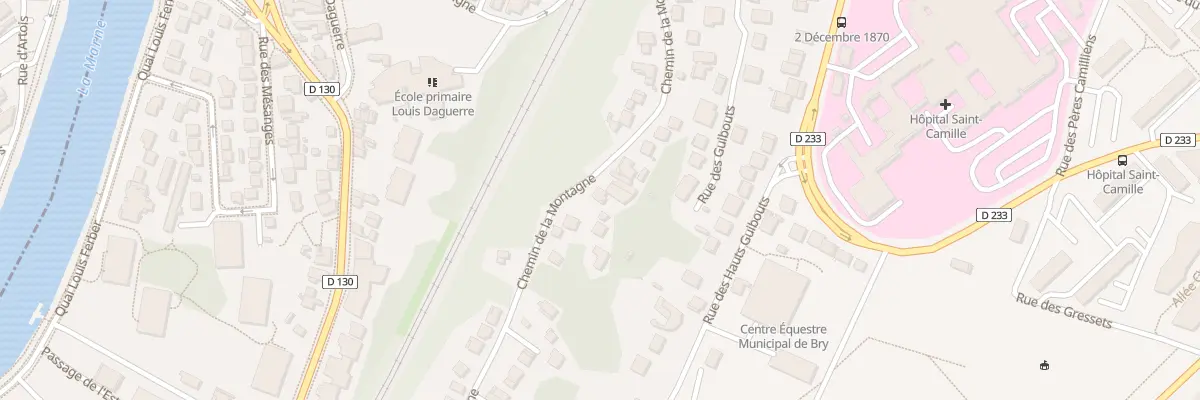 Plan du 51 Che de la Montagne à Bry-sur-Marne