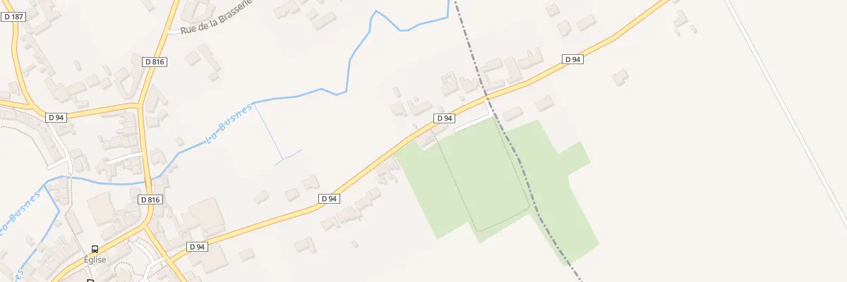 Plan du 304 Rue Delalleau à Busnes