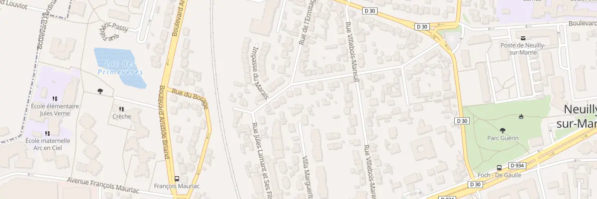 Plan du 26 Rue J Lamant et Fils à Neuilly-sur-Marne