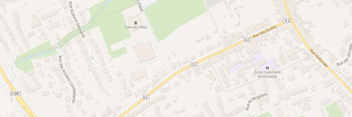 Plan du 26B Rue des Ecoles à Ghyvelde