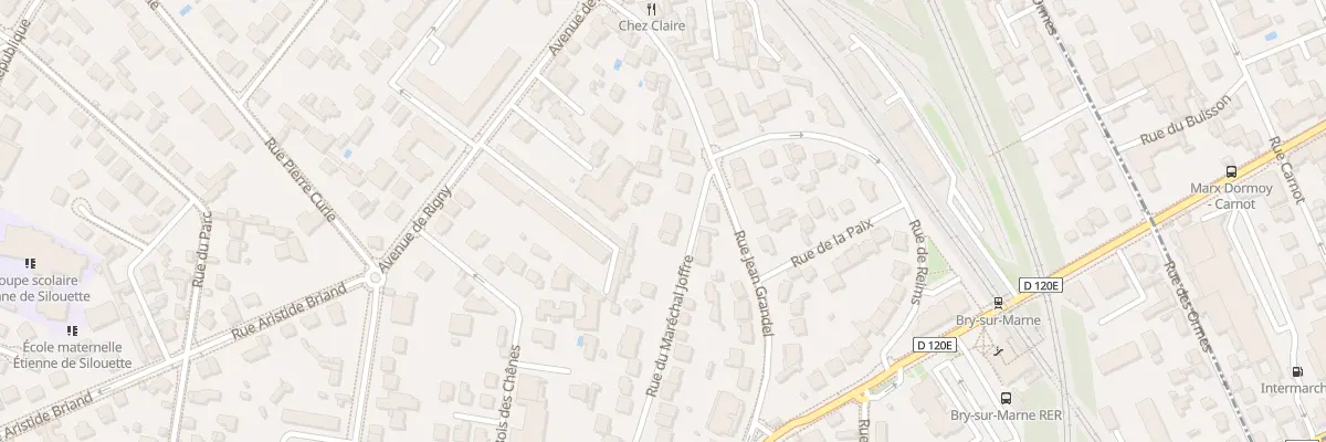 Plan du 67 Rue du Mal Joffre à Bry-sur-Marne