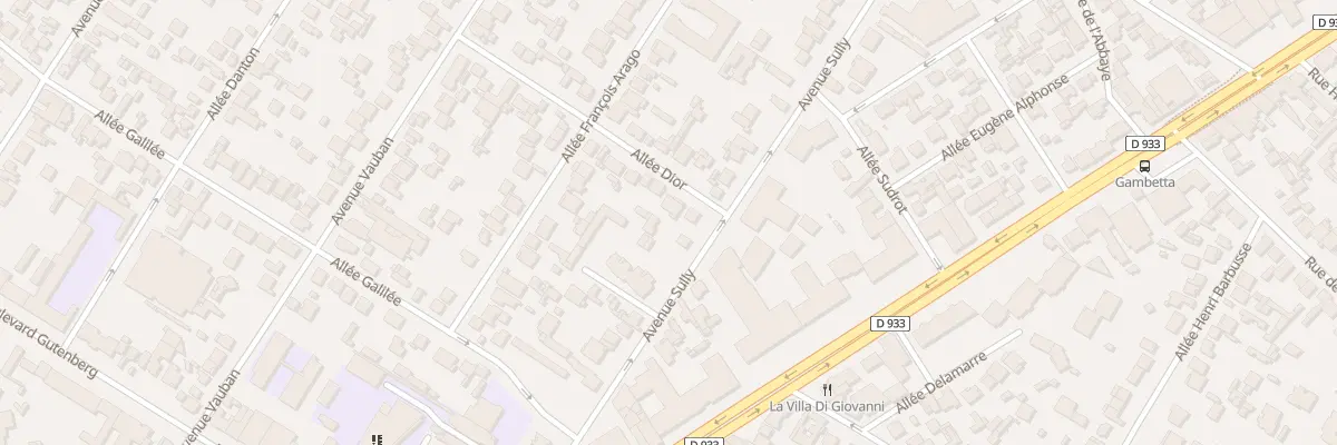 Plan du 3 All Dior à Livry-Gargan