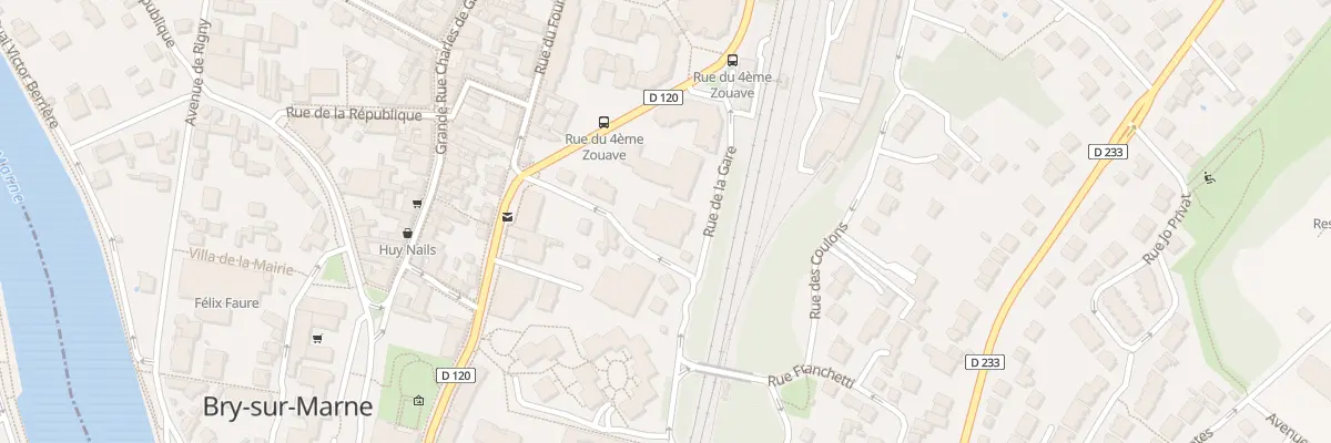 Plan du 7 Rue Franchetti à Bry-sur-Marne