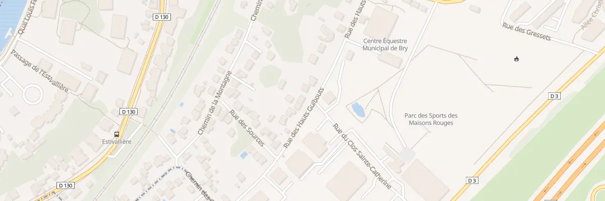 Plan du 34 Rue des Hauts Guibouts à Bry-sur-Marne