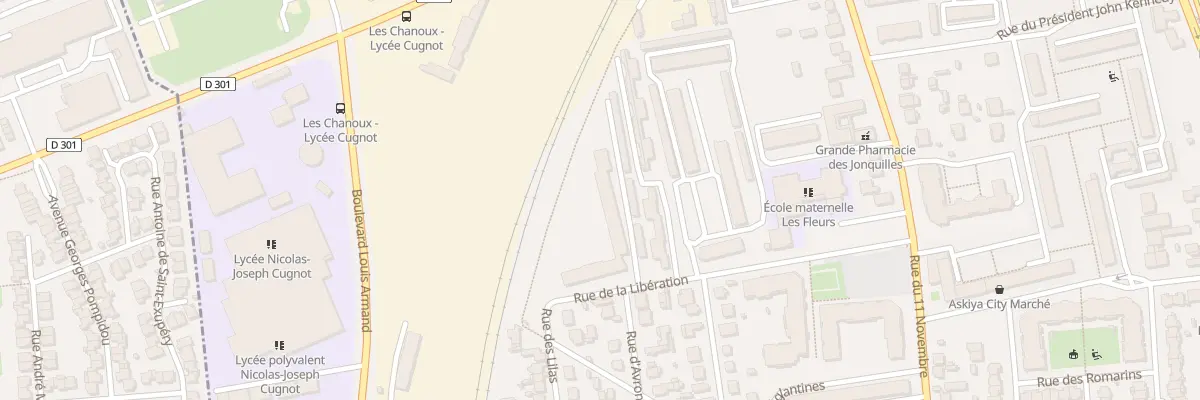 Plan du 14 Rue de la Liberation à Neuilly-sur-Marne