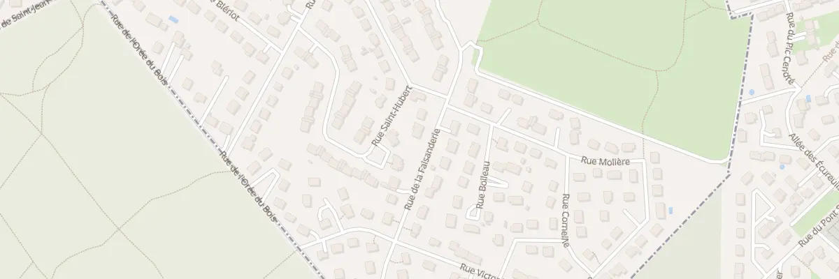 Plan du 6 Rue de la Faisanderie à Orry-la-Ville