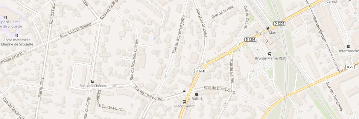 Plan du 4 Rue Jean Grandel à Bry-sur-Marne