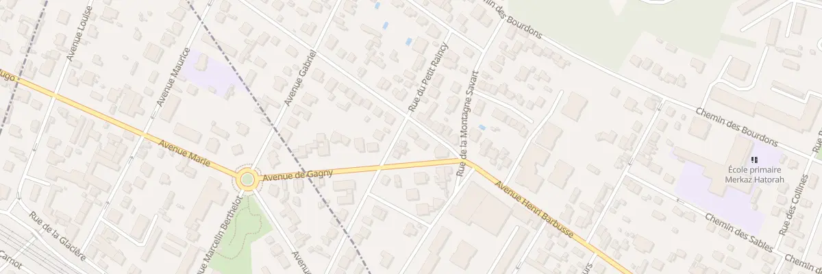Plan du 40 Av Joffre à Gagny