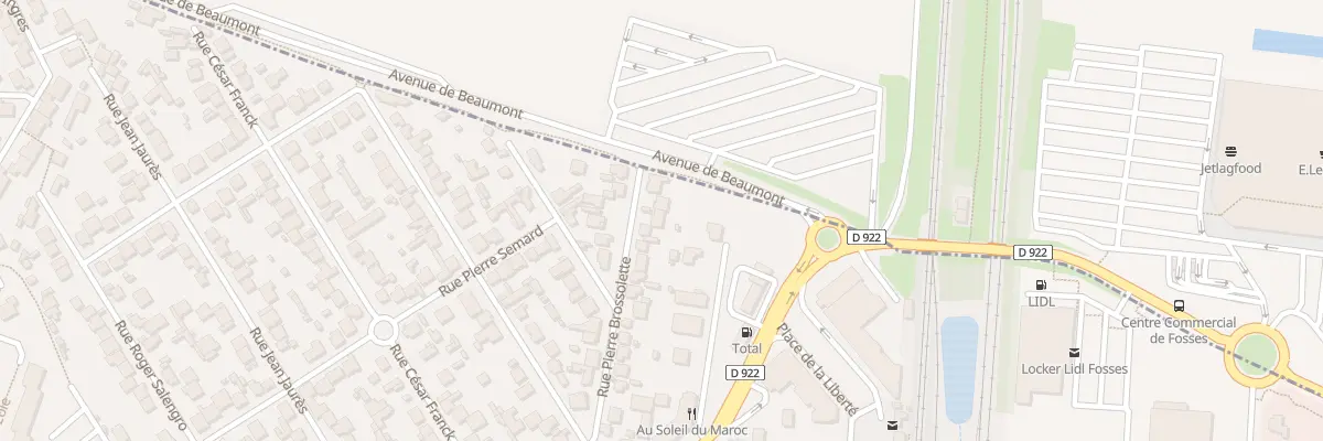 Plan du 32 Rue Pierre Brossolette à Fosses