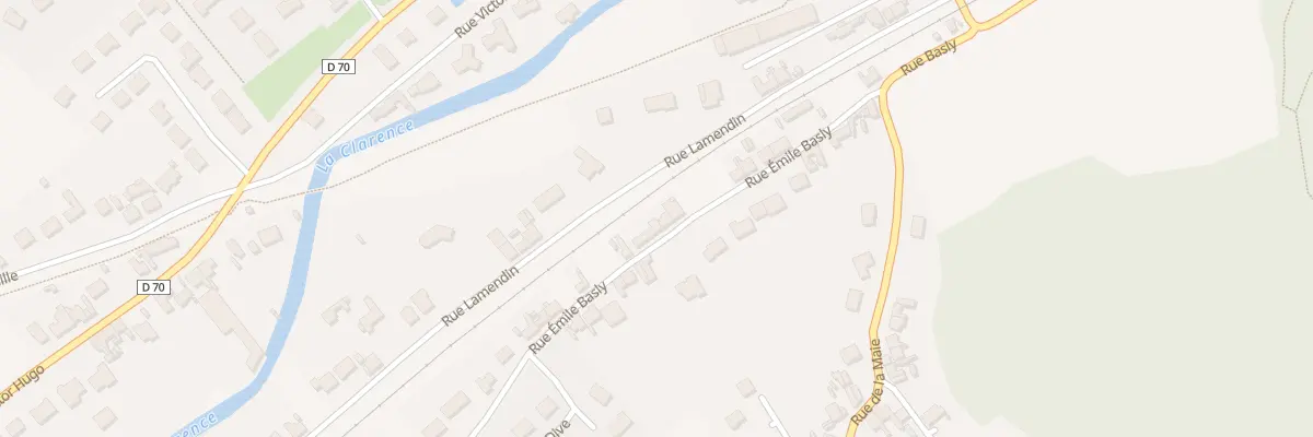 Plan du 22 Rue Basly à Lapugnoy