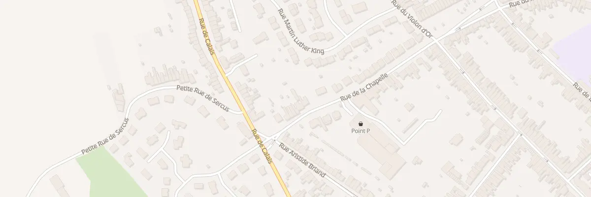 Plan du 104 Rue de la Chapelle à Hazebrouck