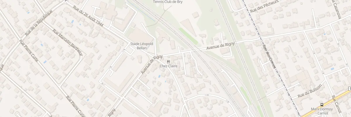 Plan du 86 Av de Rigny à Bry-sur-Marne