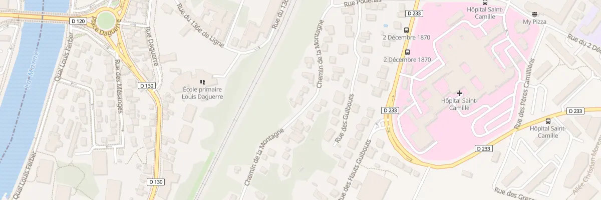 Plan du 14 Che de la Montagne à Bry-sur-Marne