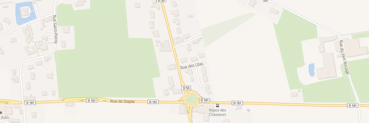 Plan du 17 Rue des Lilas à Hondeghem