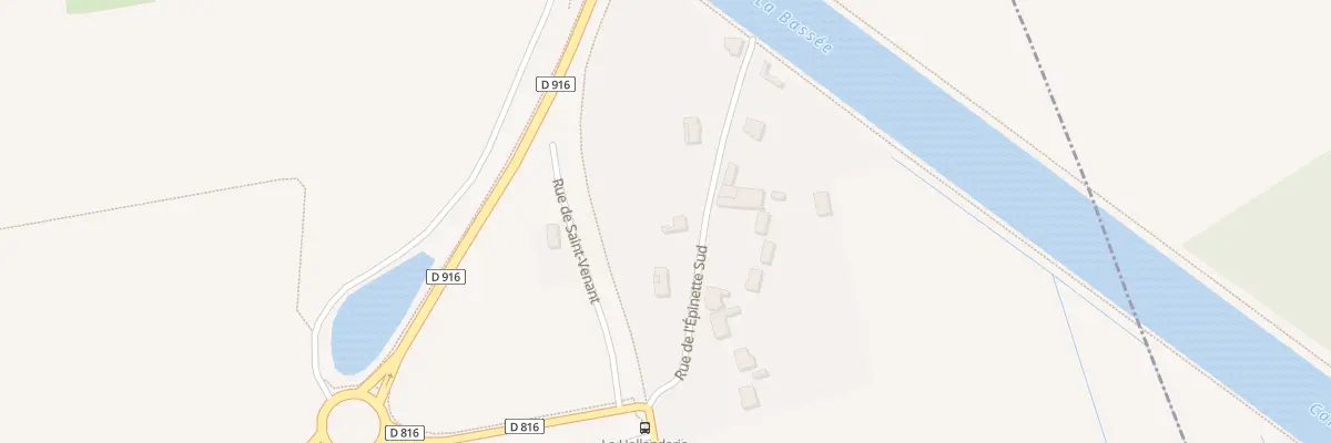 Plan du 131 Rue de l’Epinette Sud à Busnes