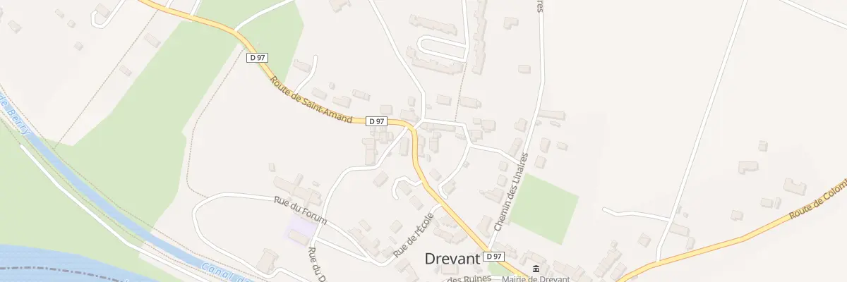 Plan du 8 Rue du Bourg à Drevant