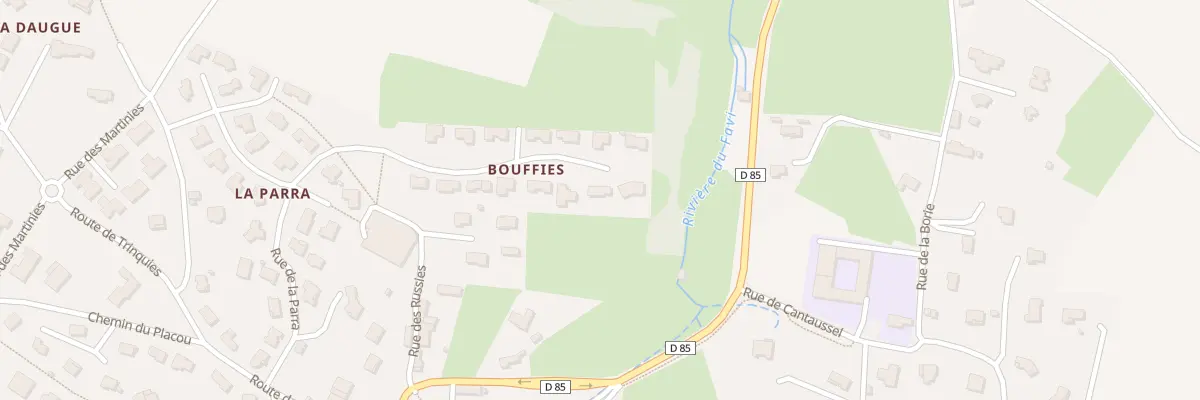 Plan du 6276 Lot La Souyrinie 3 à Salles-la-Source