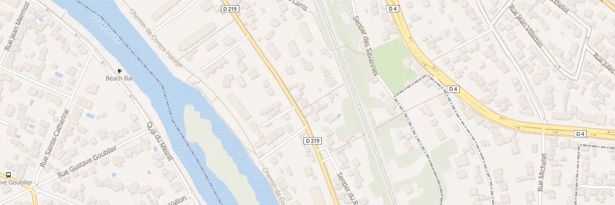 Plan du 131 Rue de Musselburgh à Champigny-sur-Marne