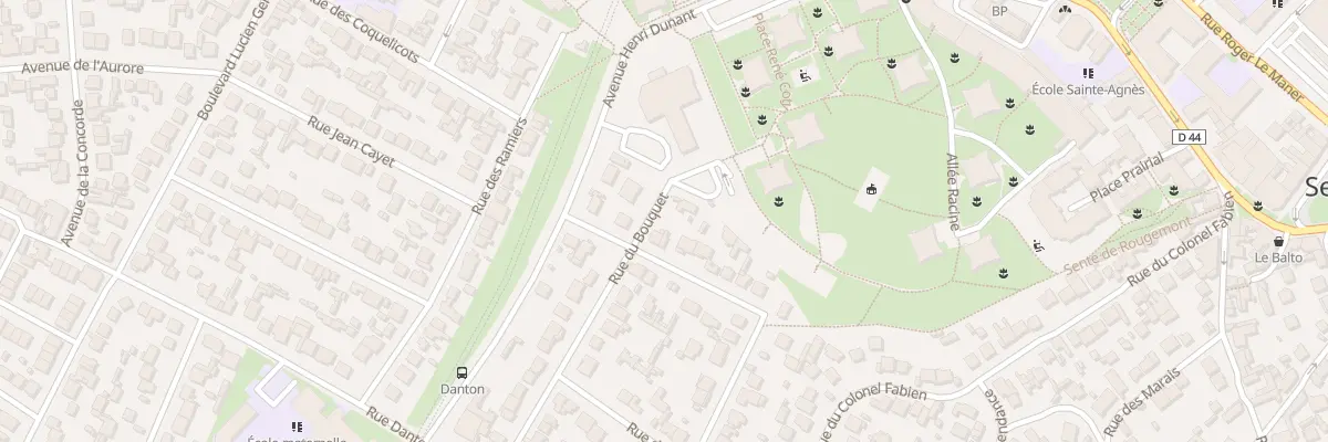 Plan du 42 Rue Gaston Lévy à Sevran