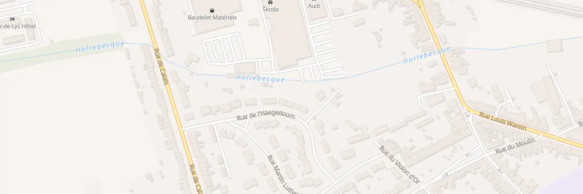 Plan du 22 Rue de l’Haegedoorn à Hazebrouck