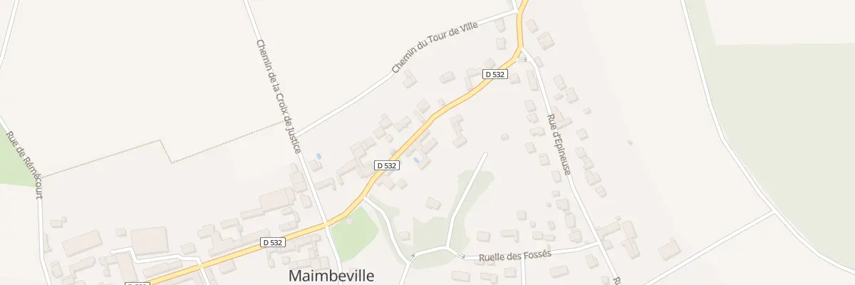 Plan du 8 Rue de l’Ormaie à Maimbeville