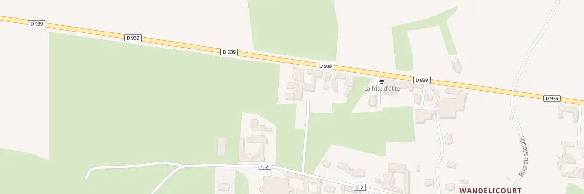 Plan du 27 Rte Nationale à Berles-Monchel