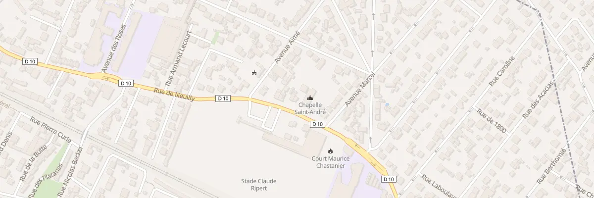 Plan du 99 Rue de Neuilly à Villemomble
