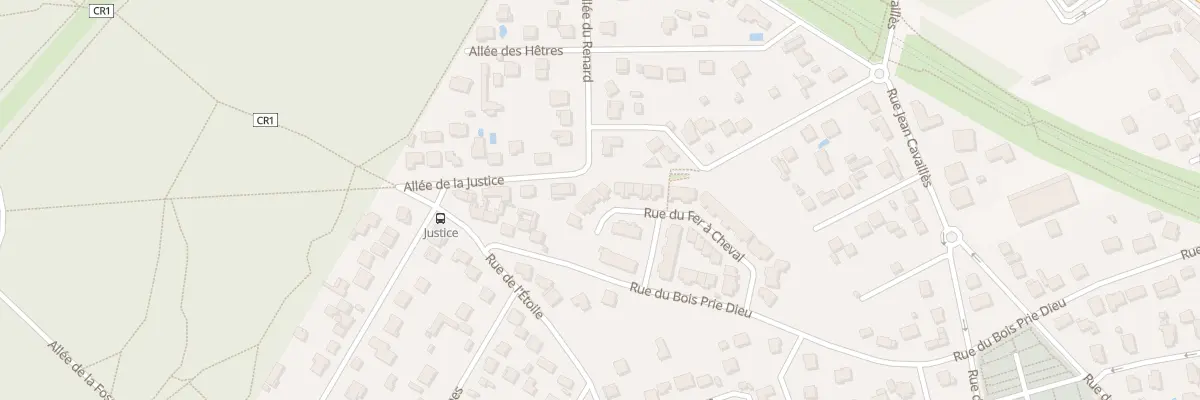 Plan du 44 Rue du Fer a Cheval à Villecresnes