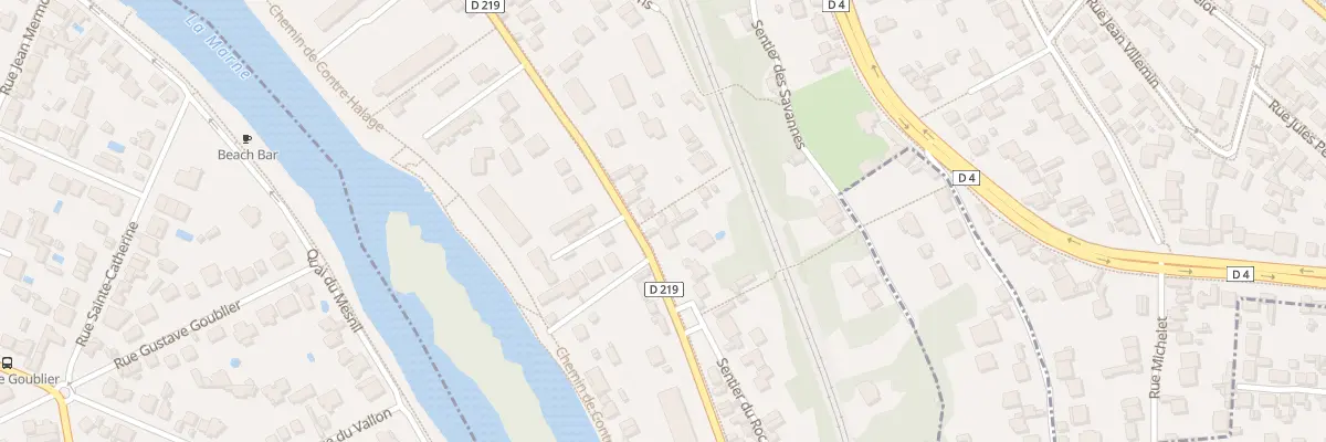 Plan du 133 Rue de Musselburgh à Champigny-sur-Marne