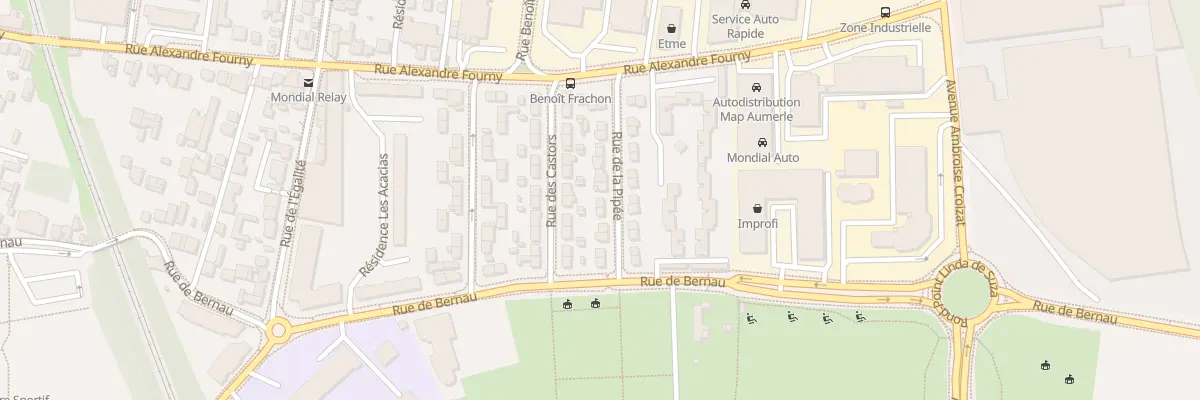 Plan du 16 Rue de la Pipée à Champigny-sur-Marne