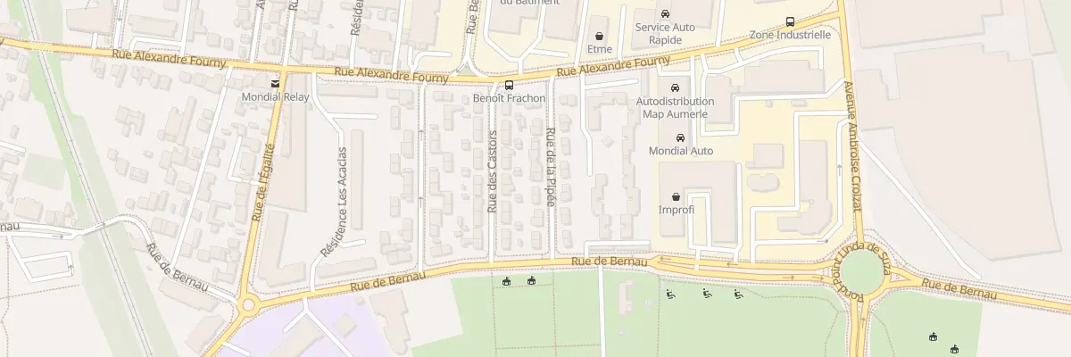 Plan du 14 Rue de la Pipée à Champigny-sur-Marne