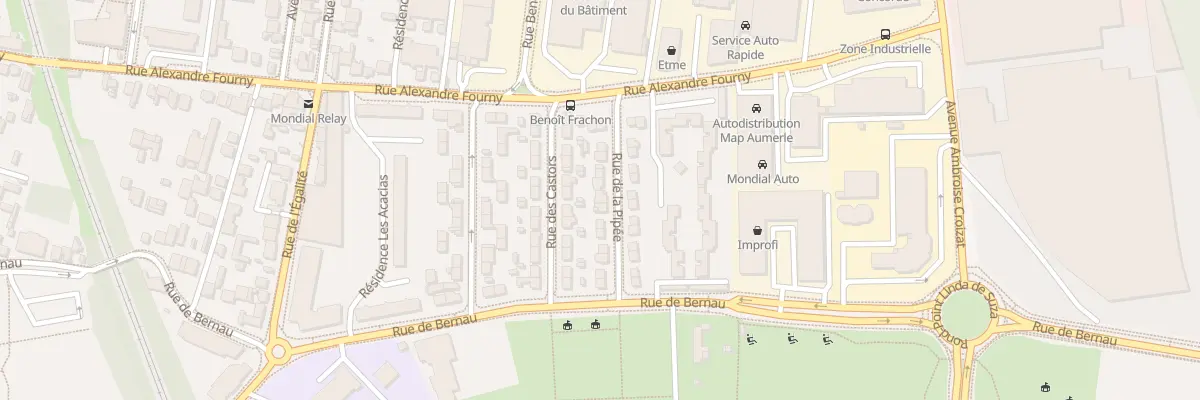 Plan du 12 Rue de la Pipée à Champigny-sur-Marne