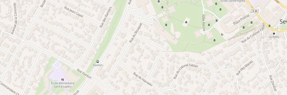 Plan du 27 Rue Gaston Lévy à Sevran