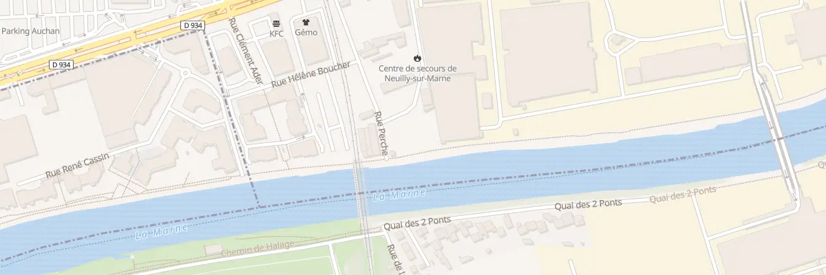 Plan du 9 Rue Perche à Neuilly-sur-Marne