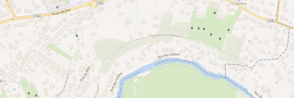 Plan du 121 Rue des Vallées à Brunoy
