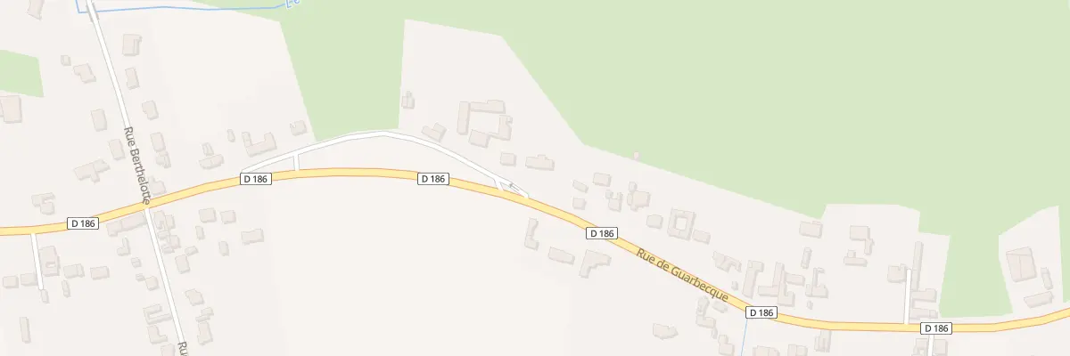 Plan du 1380 Rue de Guarbecque à Saint-Venant