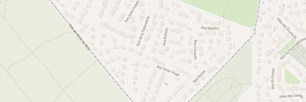 Plan du 12 Rue Boileau à Orry-la-Ville