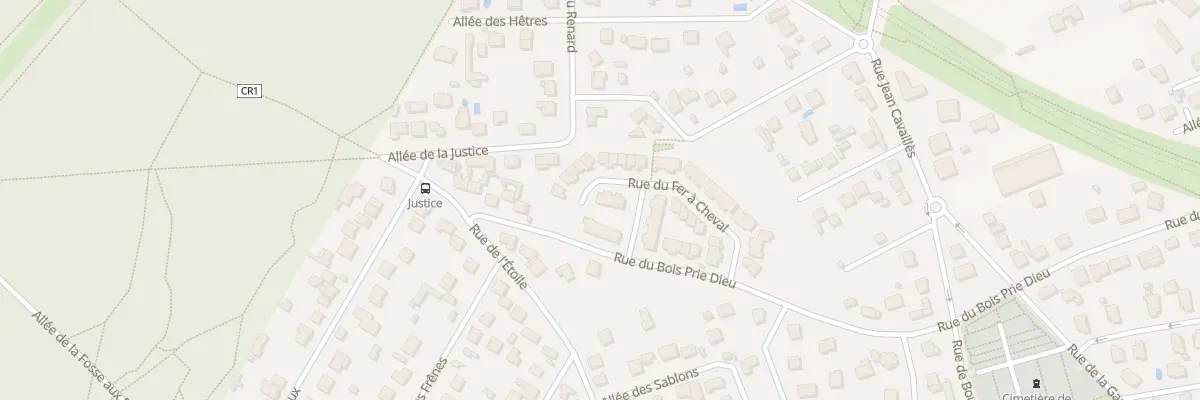 Plan du 31 Rue du Fer a Cheval à Villecresnes