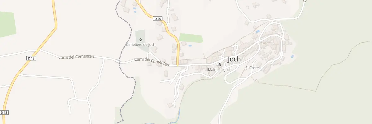 Plan du 22 Le Village à Joch