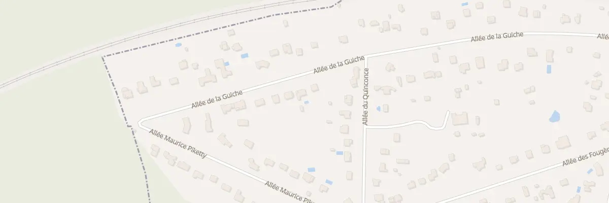 Plan du 113 All de la Guiche à Saint-Fargeau-Ponthierry