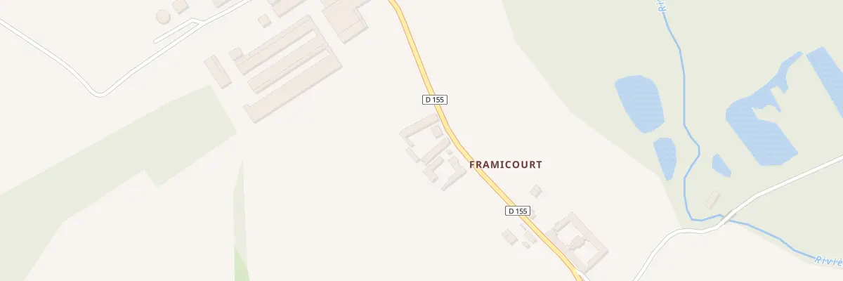 Plan du 215 Rue Hameau de Framicourt à Fontaine-sous-Montdidier