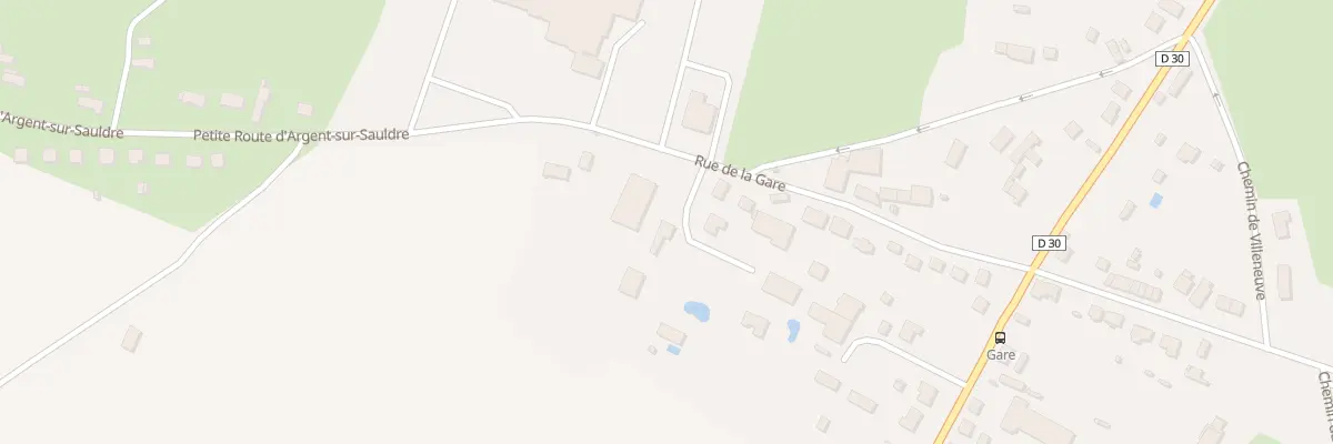 Plan du 2 Chem des Arpens à Blancafort