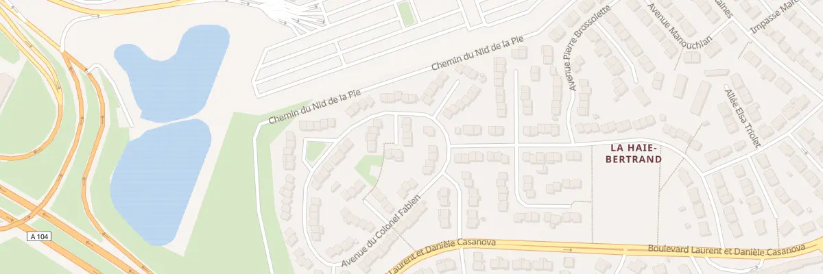 Plan du 5 Sq Beaumarchais à Villepinte