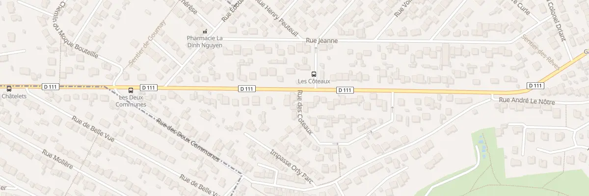 Plan du 2 Rue des Côteaux à Ormesson-sur-Marne