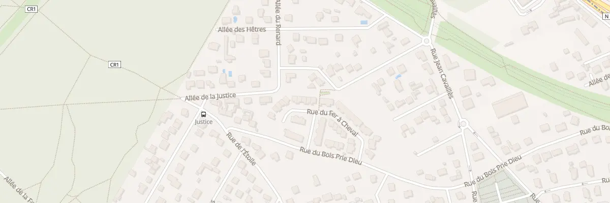 Plan du 36 Rue du Fer a Cheval à Villecresnes