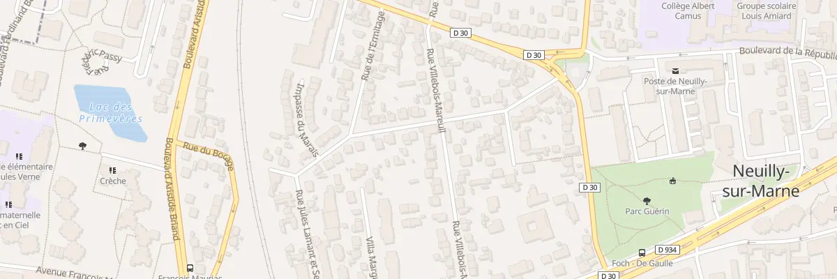 Plan du 34 Rue J Lamant et Fils à Neuilly-sur-Marne