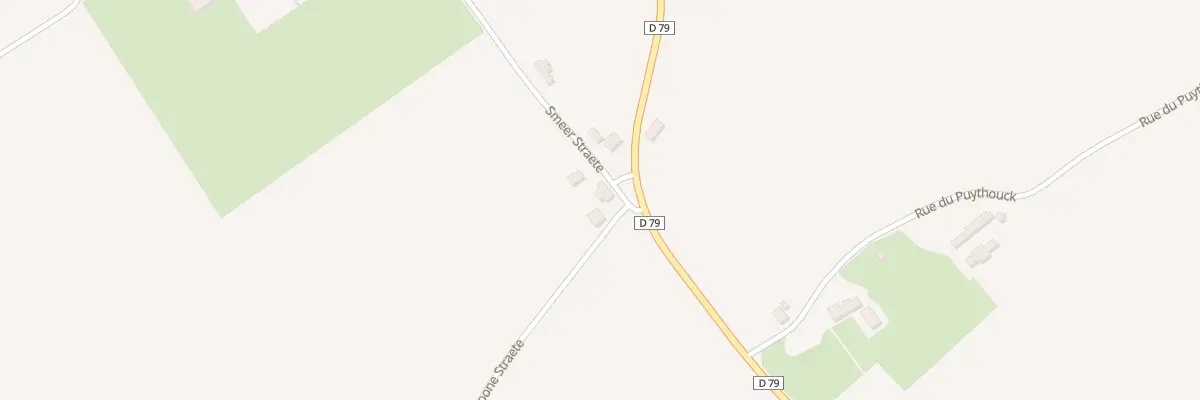 Plan du 1568 Vc Smeer Straete Vc 7 à Warhem