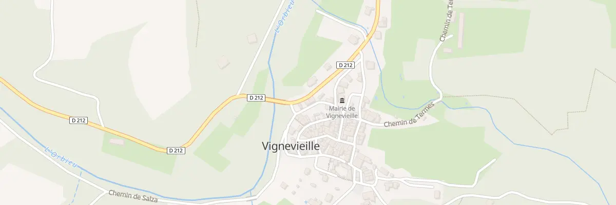 Plan du 4 Rue du Pont à Vignevieille